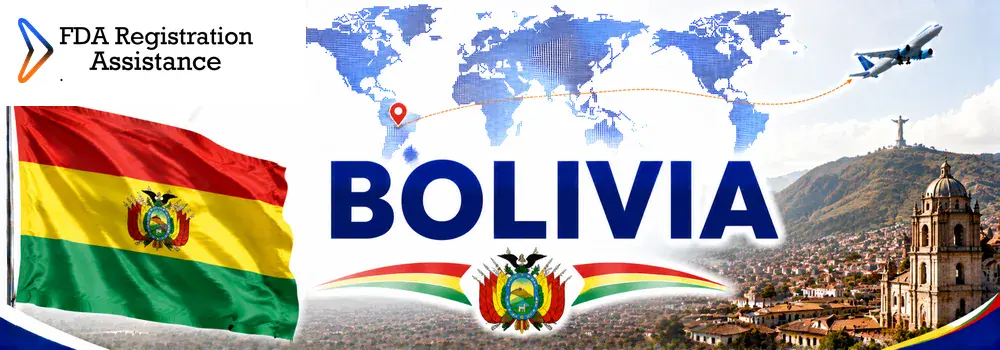 U.S FDA registration services for Bolivia quinoa, Brazil nut, coffee, food and supplement exporters