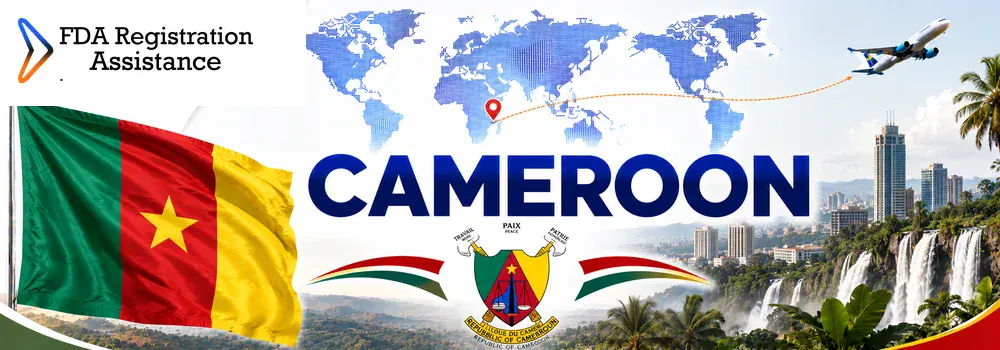 U.S FDA registration services for Cameroon cocoa, coffee, banana, food and supplement exporters