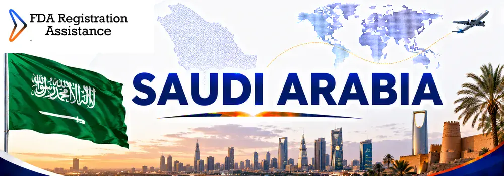 U.S FDA registration services for Saudi Arabia date, food, dairy, seafood, cosmetic and pharmaceutical exporters