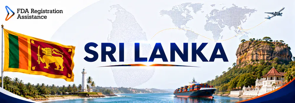 U.S FDA registration services for Sri Lanka tea, cinnamon, spice, coconut, seafood and food exporters