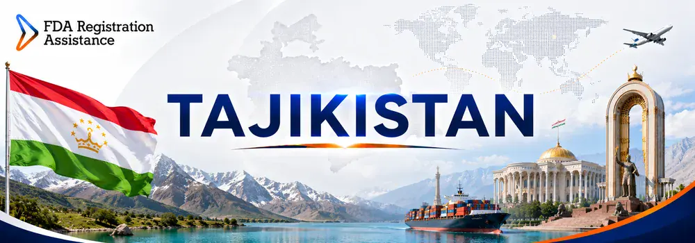U.S FDA registration services for Tajikistan dried fruit, food, cotton, supplement, cosmetic and agricultural exporters