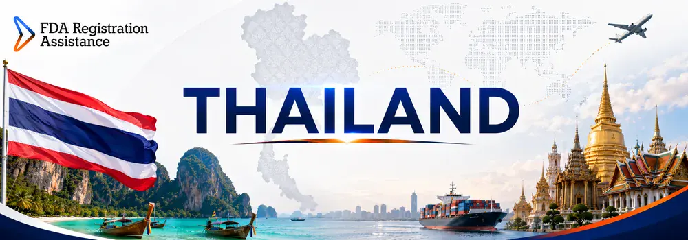 U.S FDA registration services for Thailand rice, seafood, food, canned goods, supplement and cosmetic exporters