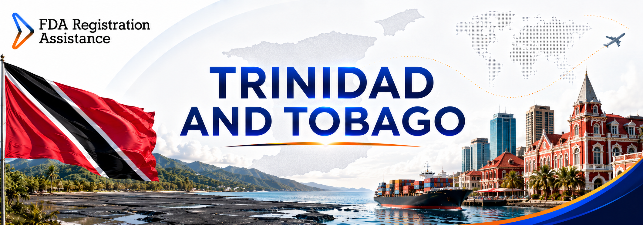 U.S FDA registration services for Trinidad and Tobago rum, food, cocoa, seafood, supplement and cosmetic exporters