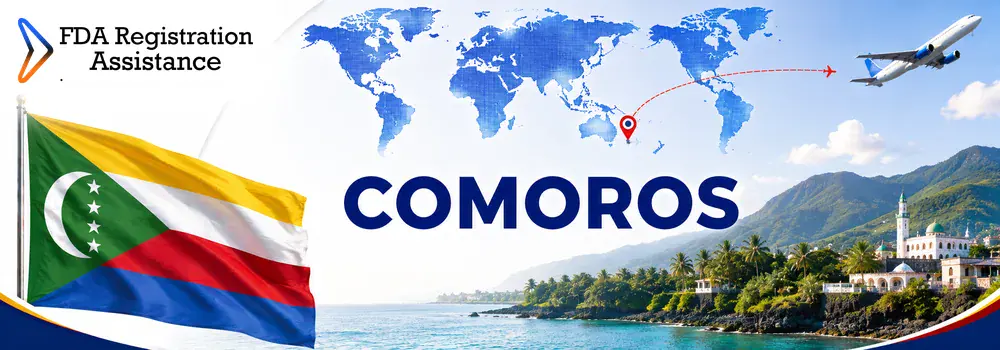 U.S FDA registration services for Comoros ylang-ylang, clove, vanilla, food and cosmetic exporters