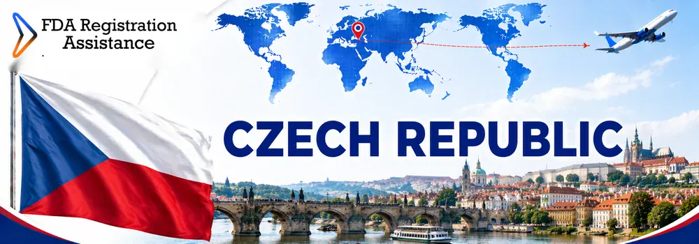 U.S FDA registration services for Czech Republic pharmaceuticals, beer, medical devices, food and cosmetic exporters