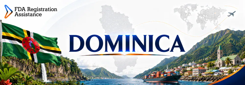 U.S FDA registration services for Dominica banana, coconut soap, bay oil, food and cosmetic exporters