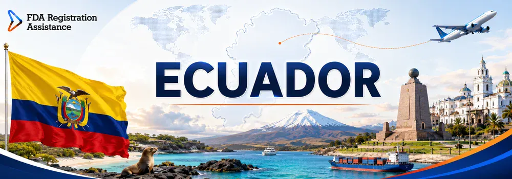 U.S FDA registration services for Ecuador banana, shrimp, cocoa, food and supplement exporters