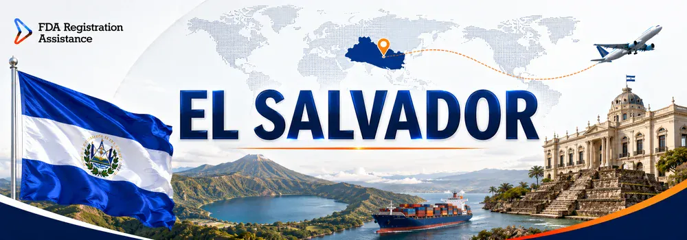 U.S FDA registration services for El Salvador coffee, shrimp, sugar, food and supplement exporters