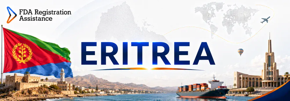 U.S FDA registration services for Eritrea food, agricultural and seafood exporters