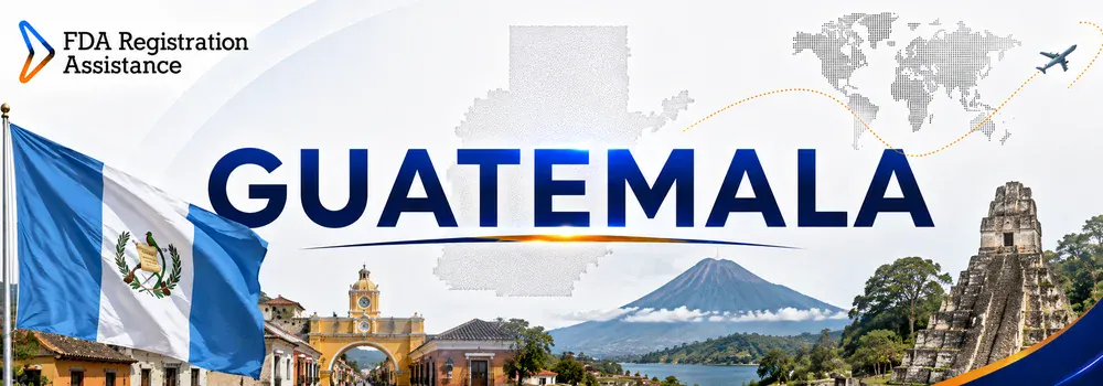 U.S FDA registration services for Guatemala coffee, sugar, banana, cardamom and food exporters