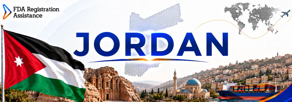 U.S FDA registration services for Jordan pharmaceuticals, medical devices, dairy, food and cosmetic exporters