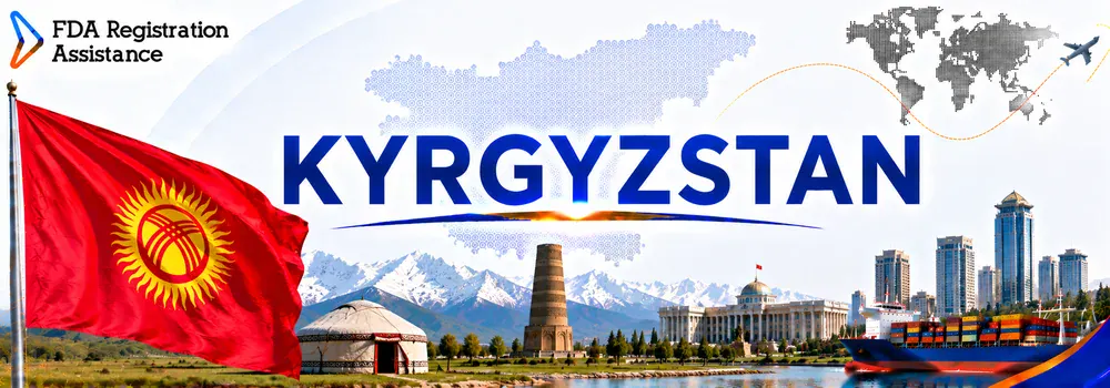 U.S FDA registration services for Kyrgyzstan walnut, honey and food exporters