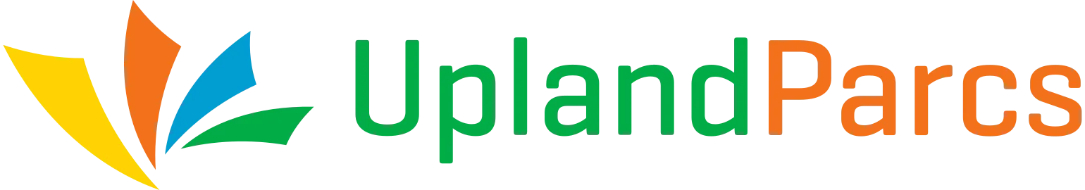 UplandParcs Logo weiß