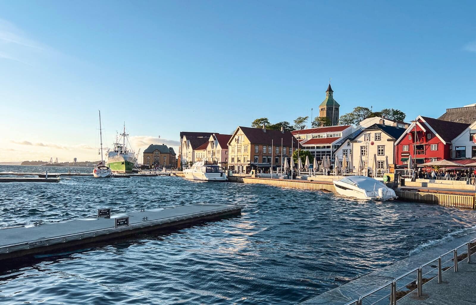 Stavanger waterfront in Norway