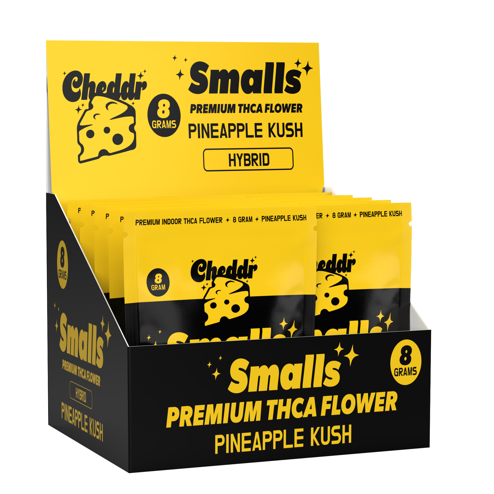 8g Smalls - Pineapple Kush - Hybrid wholesale – Dizzle Dist