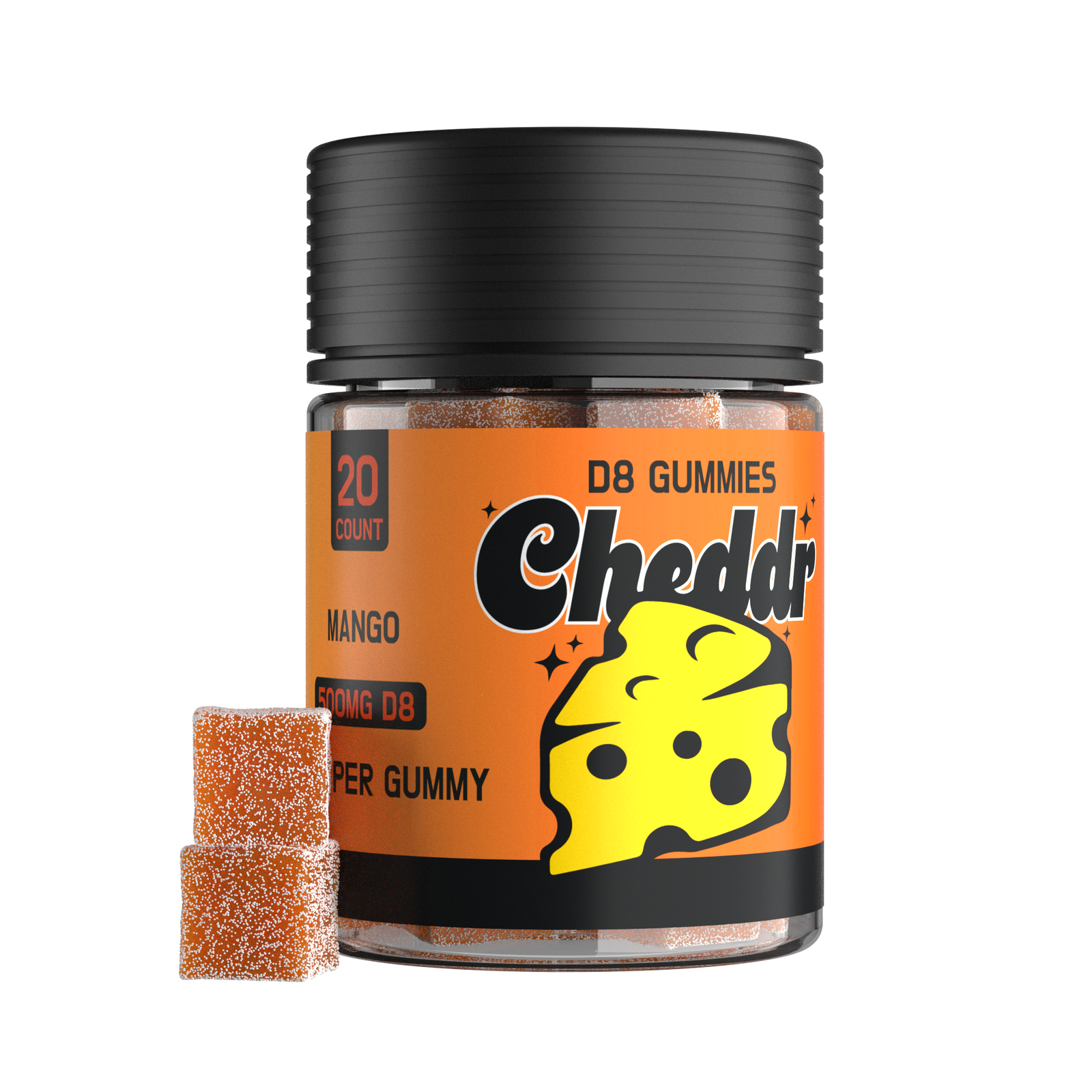 25mg D8 Gummies - MANGO wholesale – Dizzle Dist