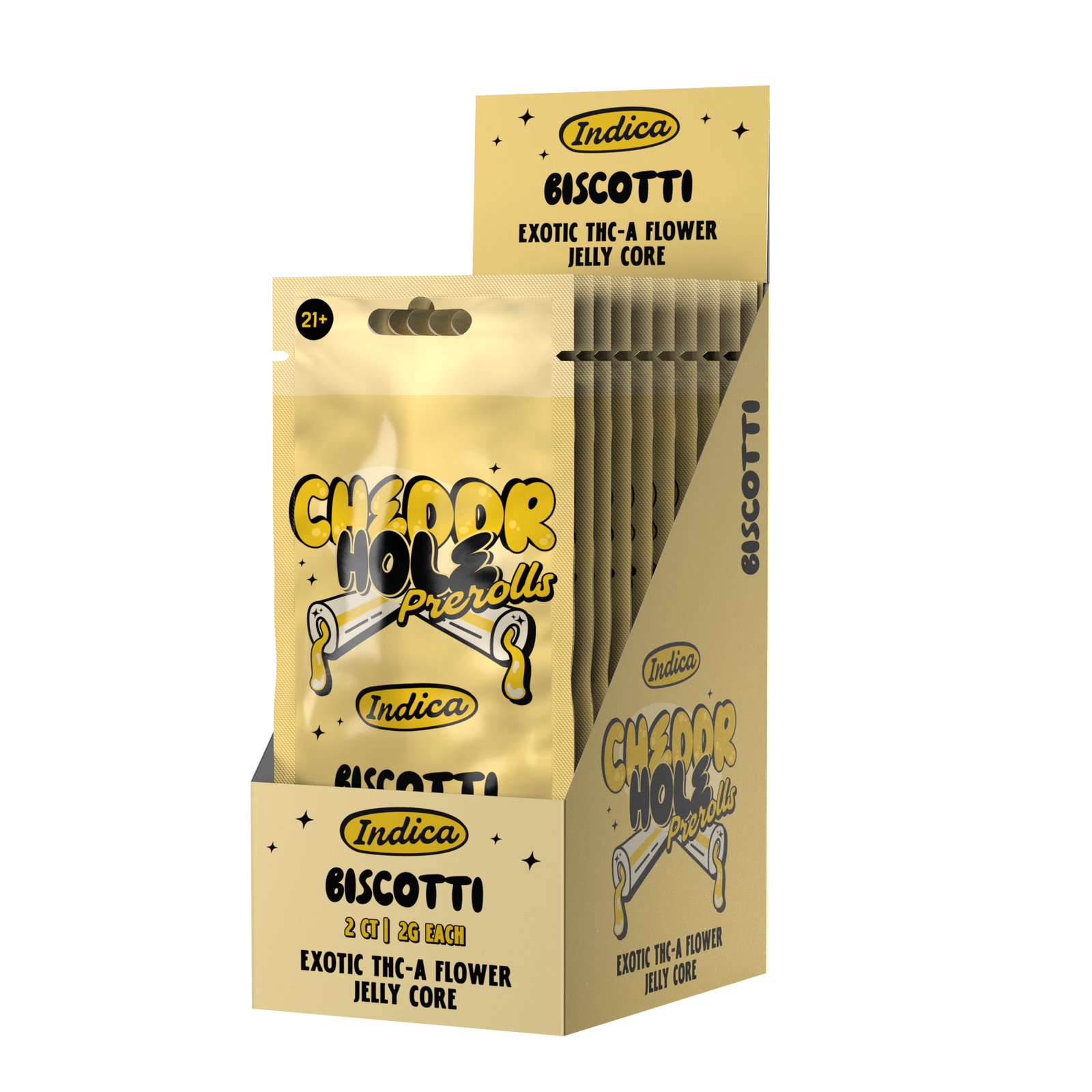 2g - 2ct Hash Holes - BISCOTTI - Hybrid wholesale – Dizzle Dist