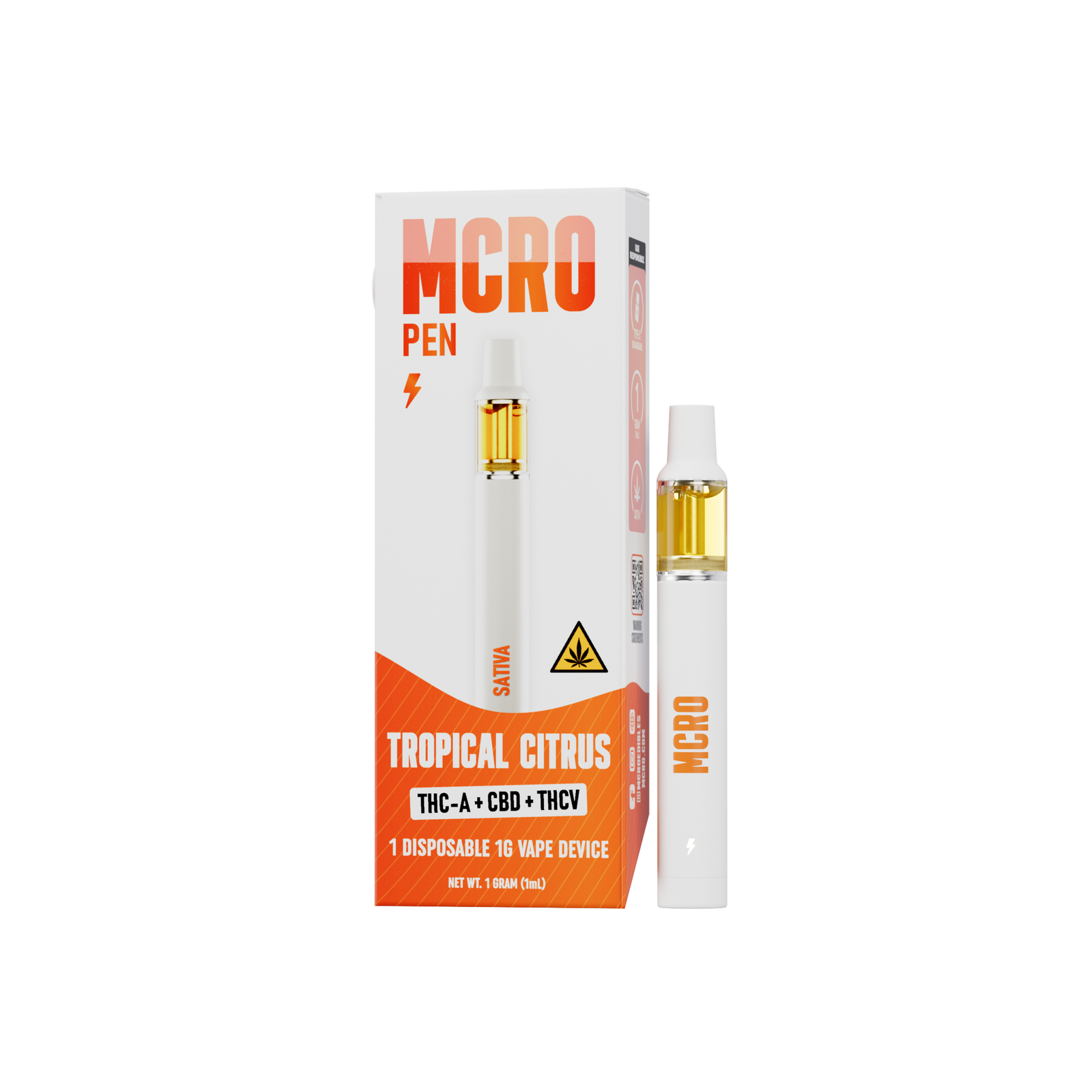 1g Disposable - TROPICAL CITRUS - Sativa wholesale – Dizzle Dist