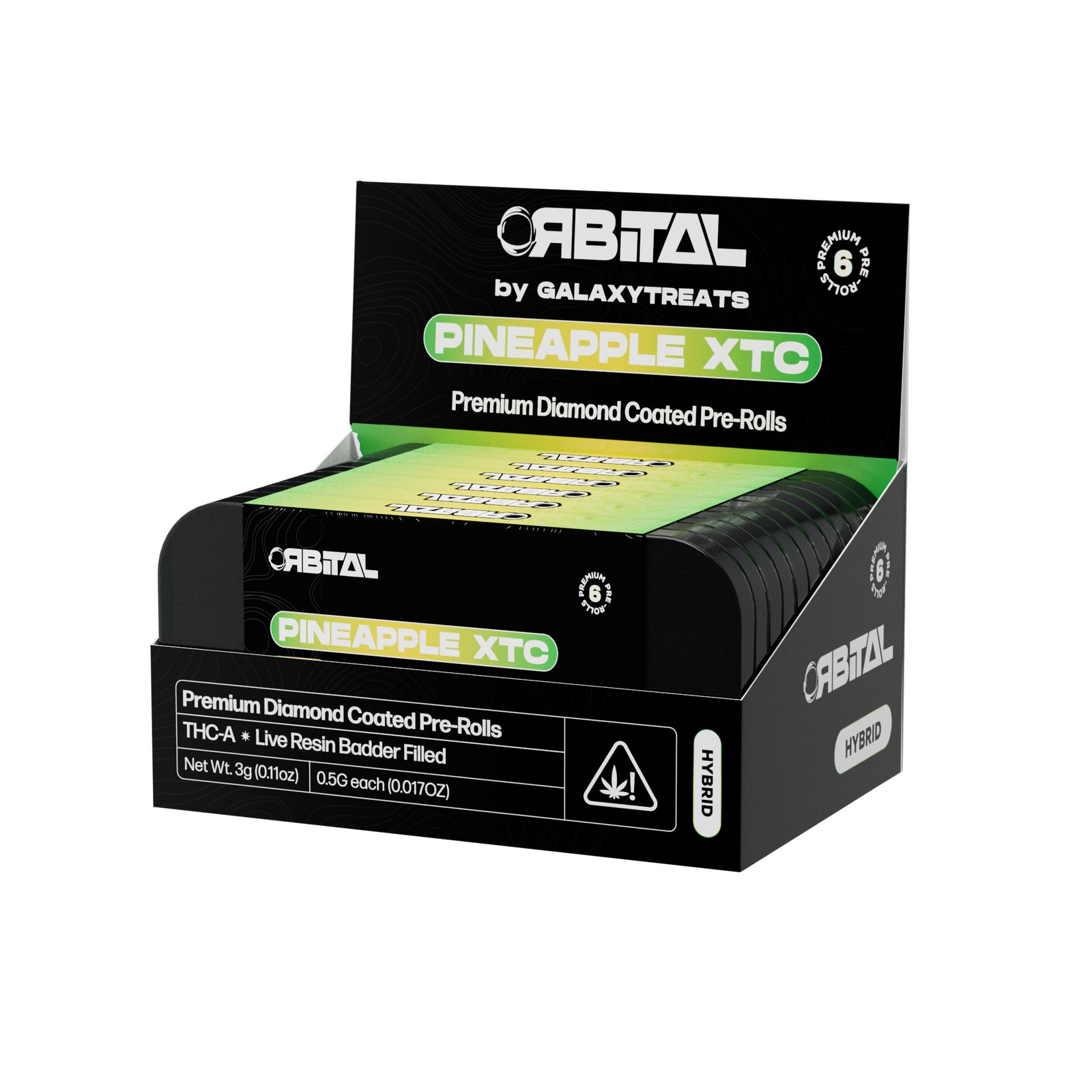 5g - 6ct Tin Preroll - PINAPPLE XTC - Hybrid wholesale – Dizzle Dist
