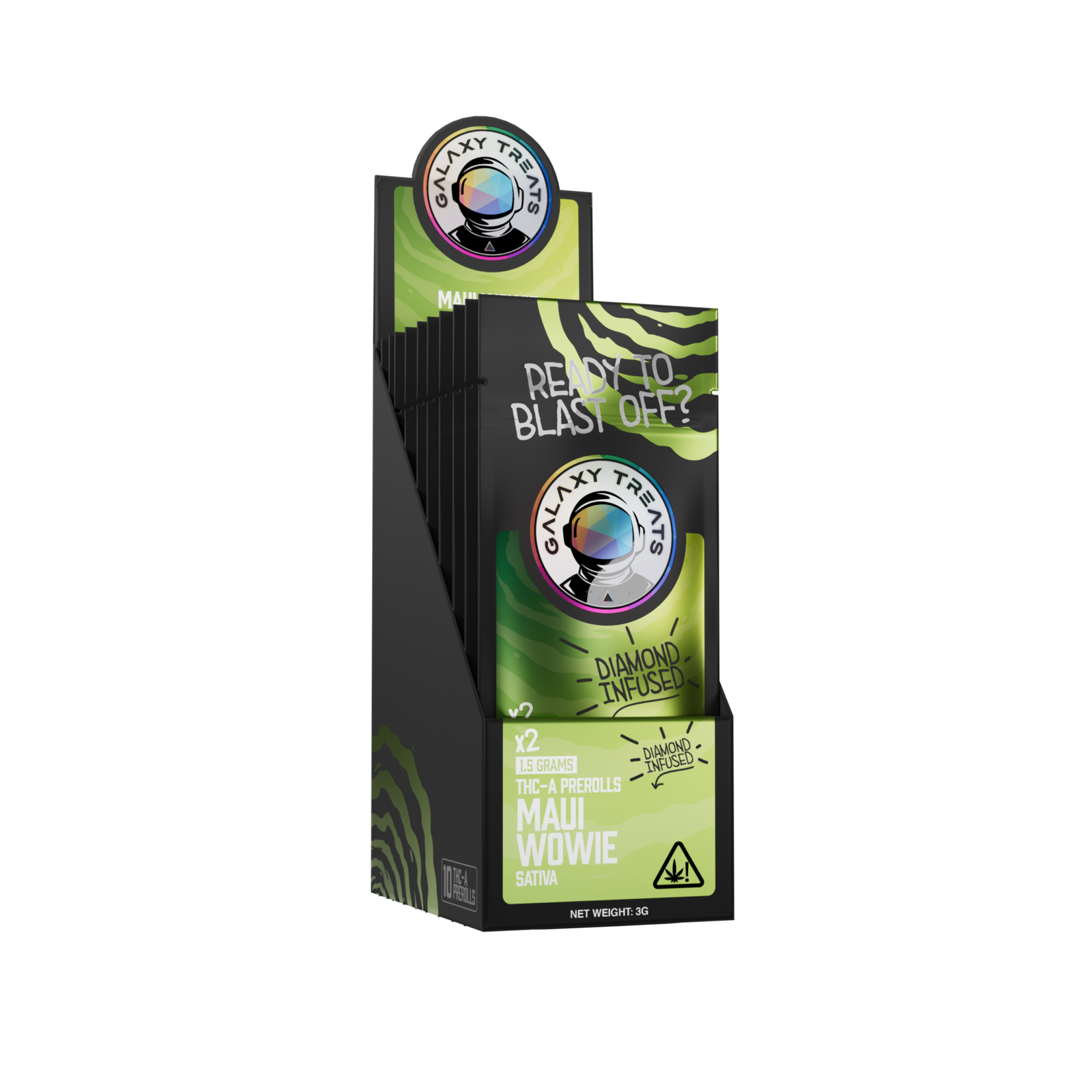 2 - 1.5g PreRolls - MAUI WOWIE - Sativa wholesale – Dizzle Dist