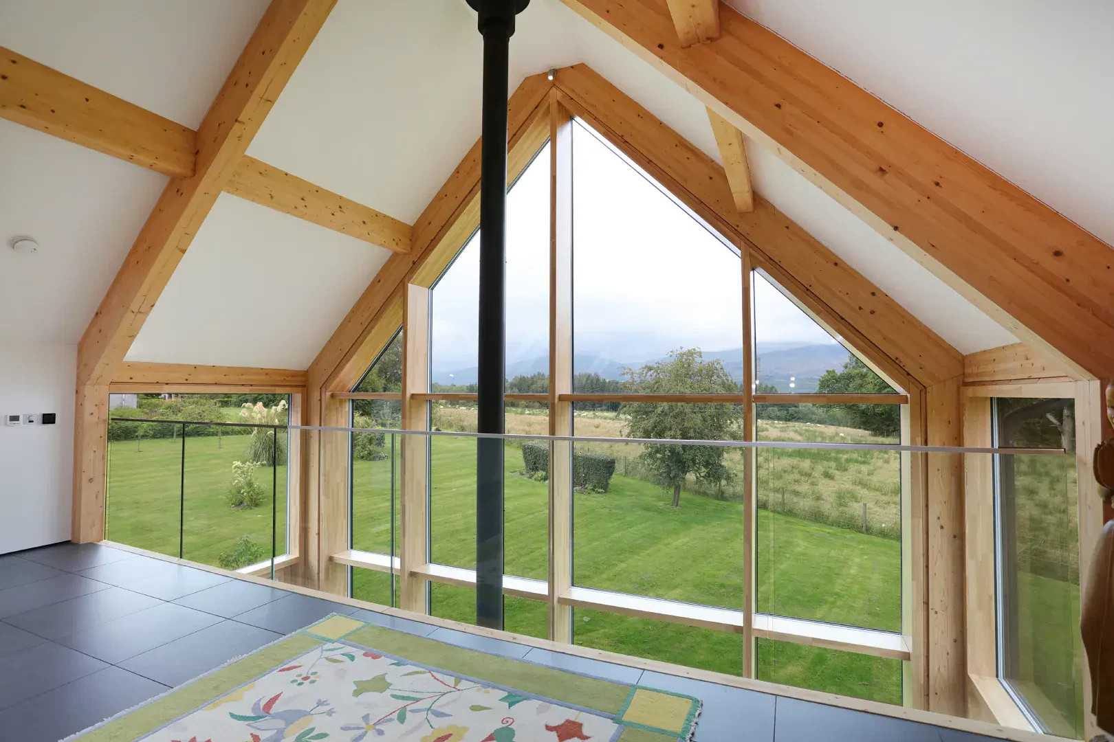timber curtain wall