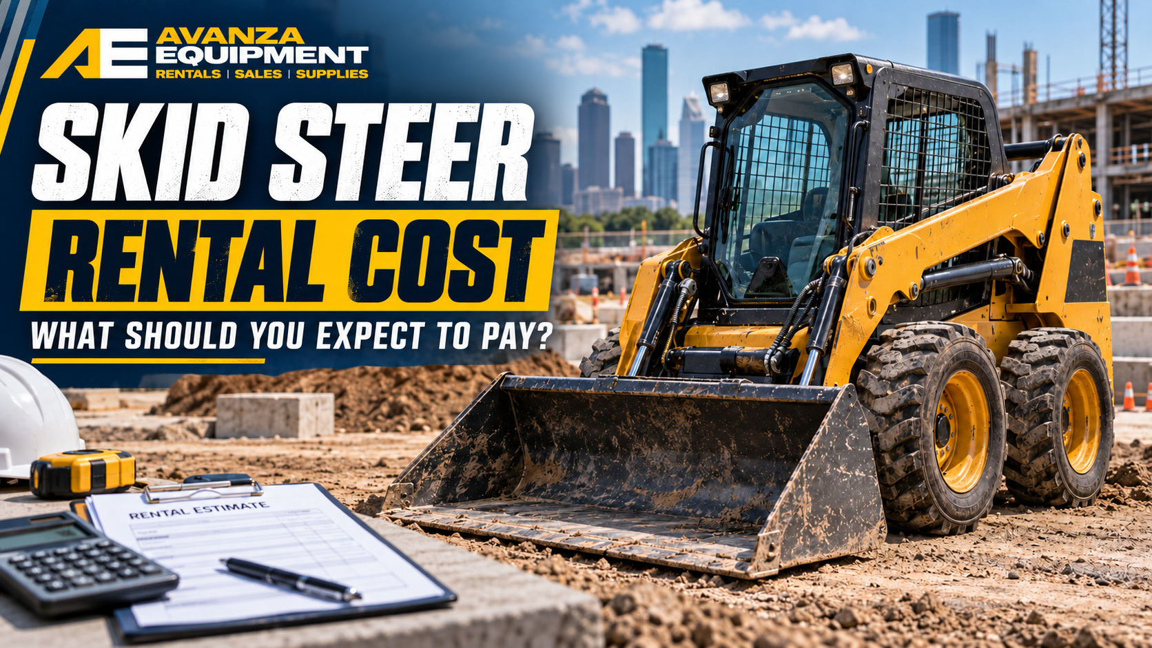 Skid Steer Rental Cost Skid Steer Rental Price