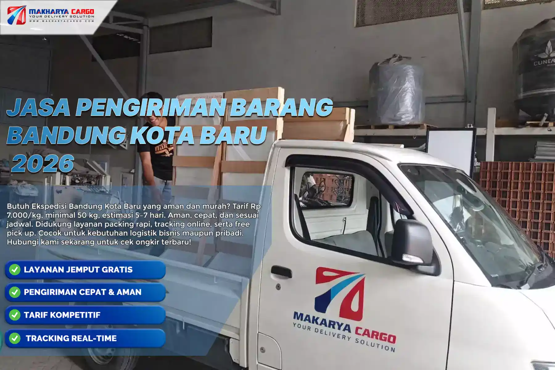 Jasa Pengiriman Barang Bandung Kota Baru 