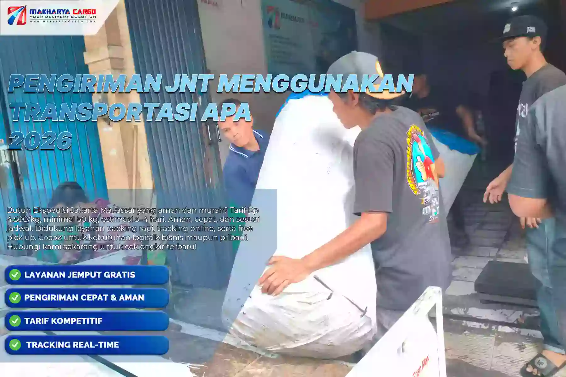 Pengiriman JNT Menggunakan Transportasi Apa