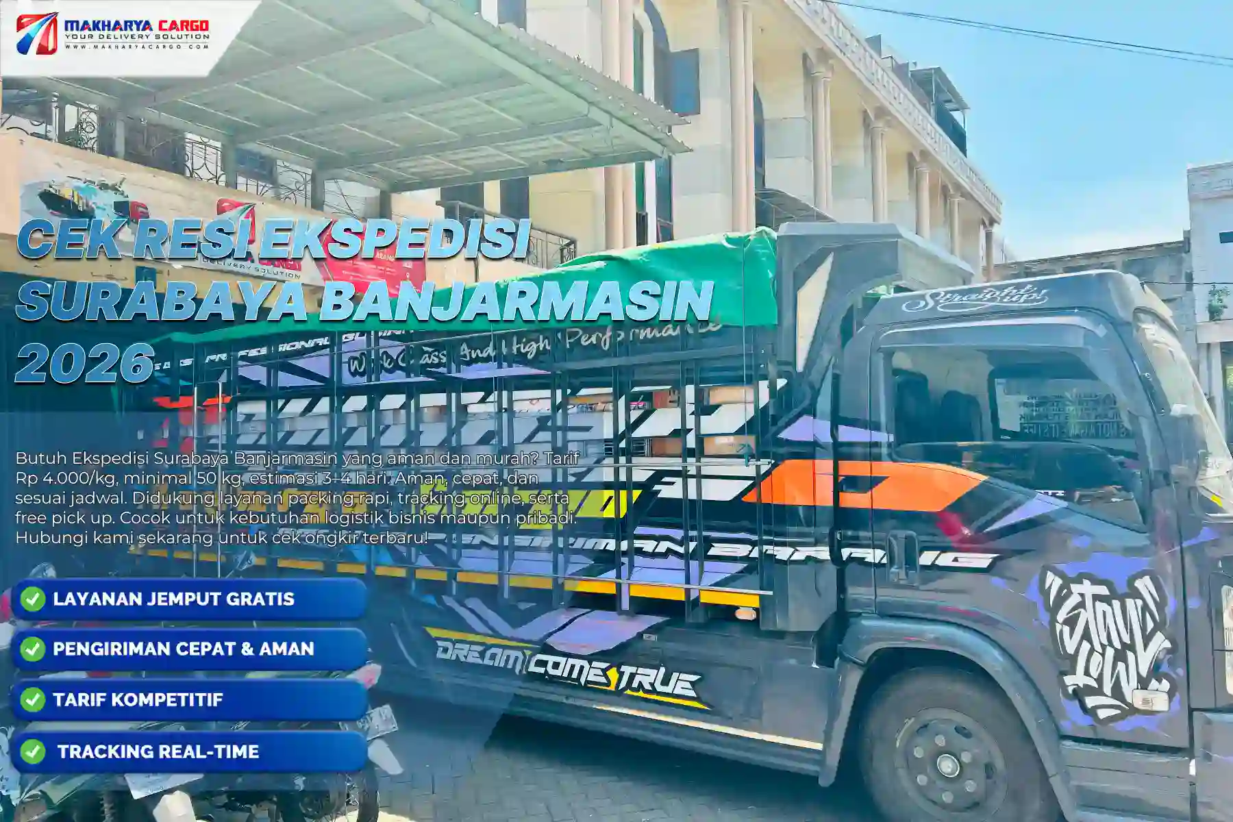 Cek Resi Ekspedisi Surabaya Banjarmasin