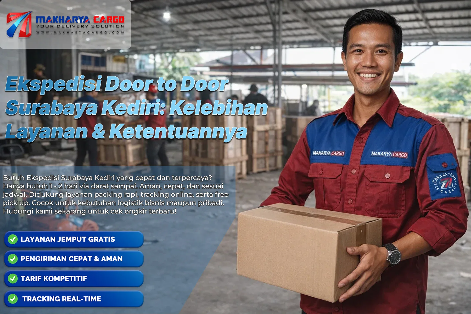ekspedisi door to door Surabaya Kediri