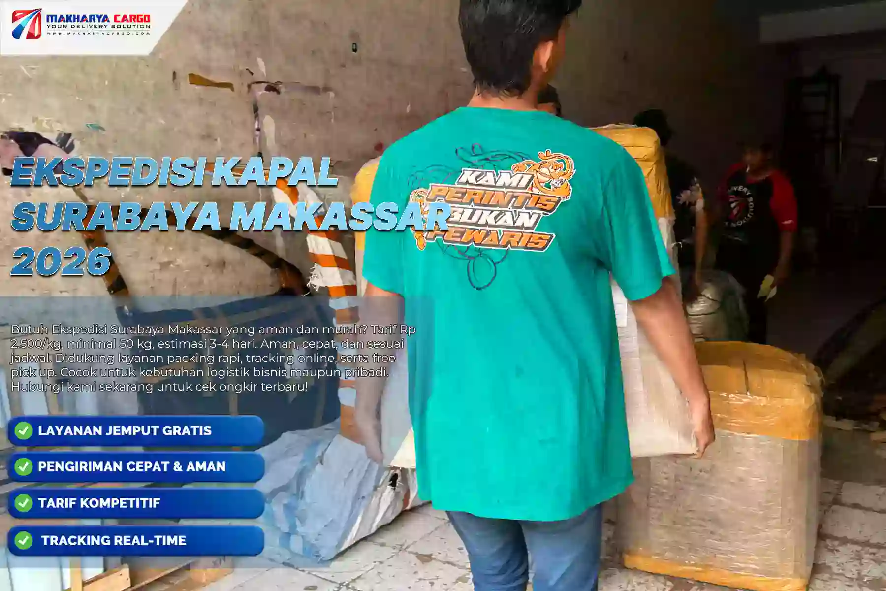 Ekspedisi Kapal Surabaya Makassar