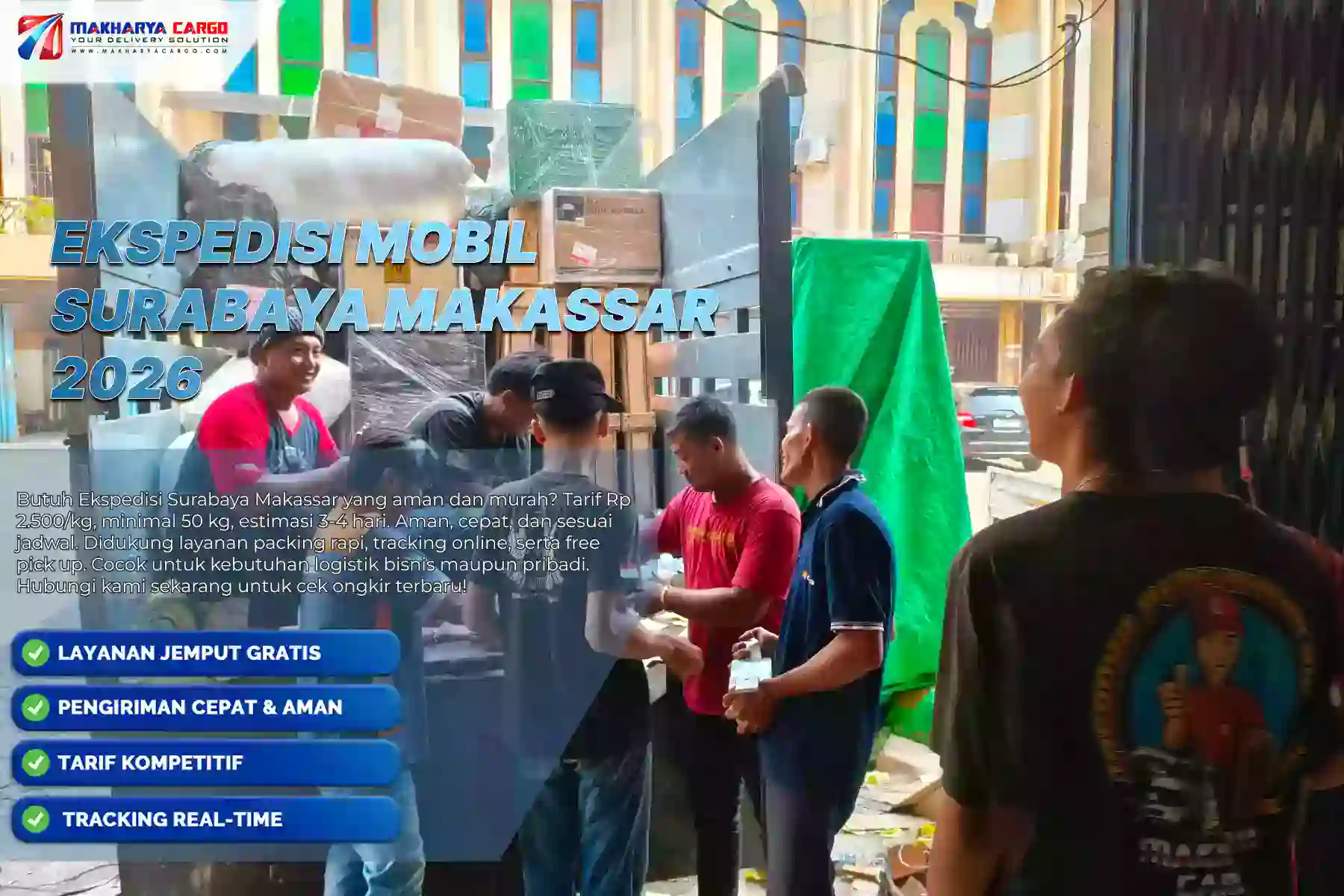 Ekspedisi Mobil Surabaya Makassar 