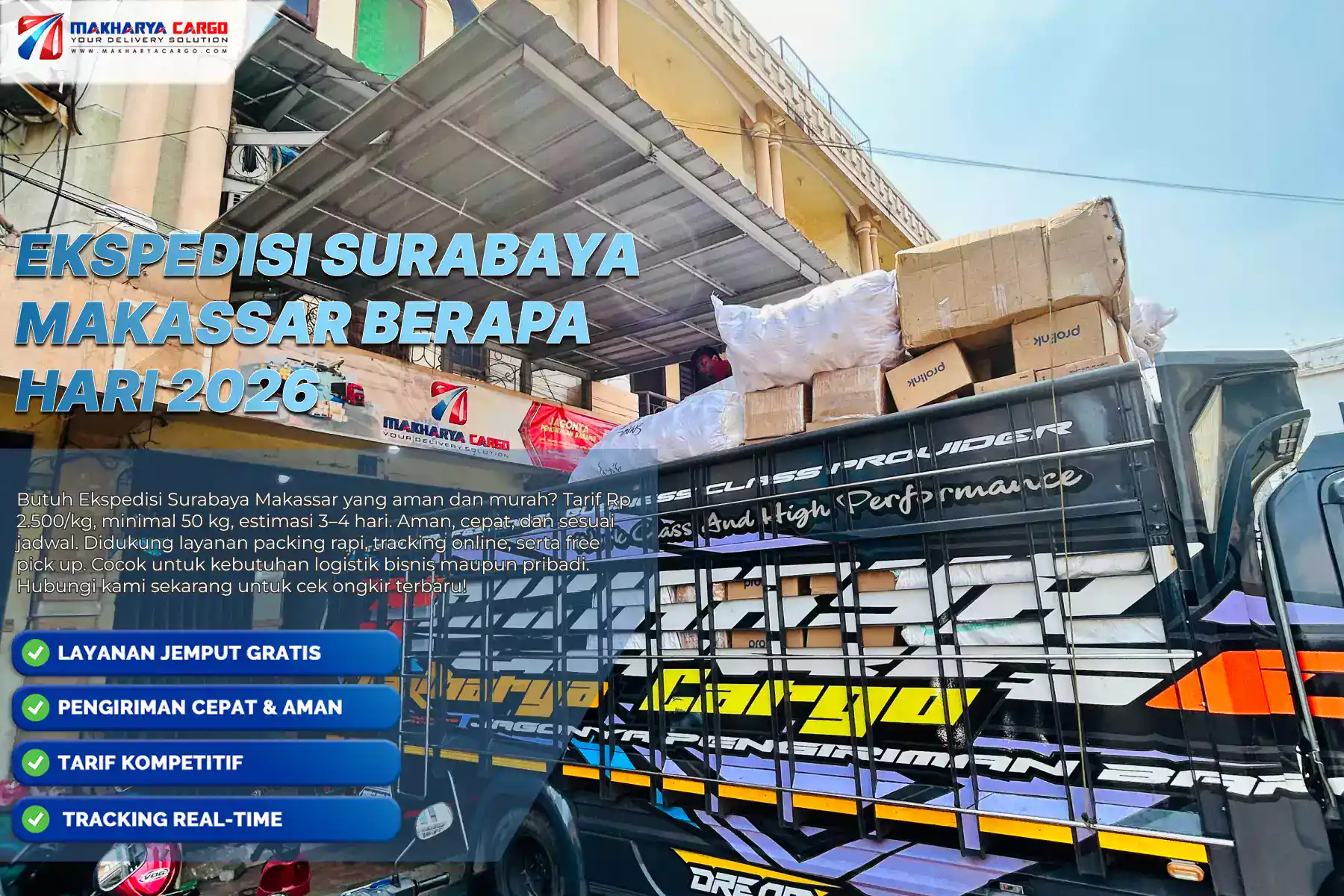 Ekspedisi Surabaya Makassar Berapa Hari