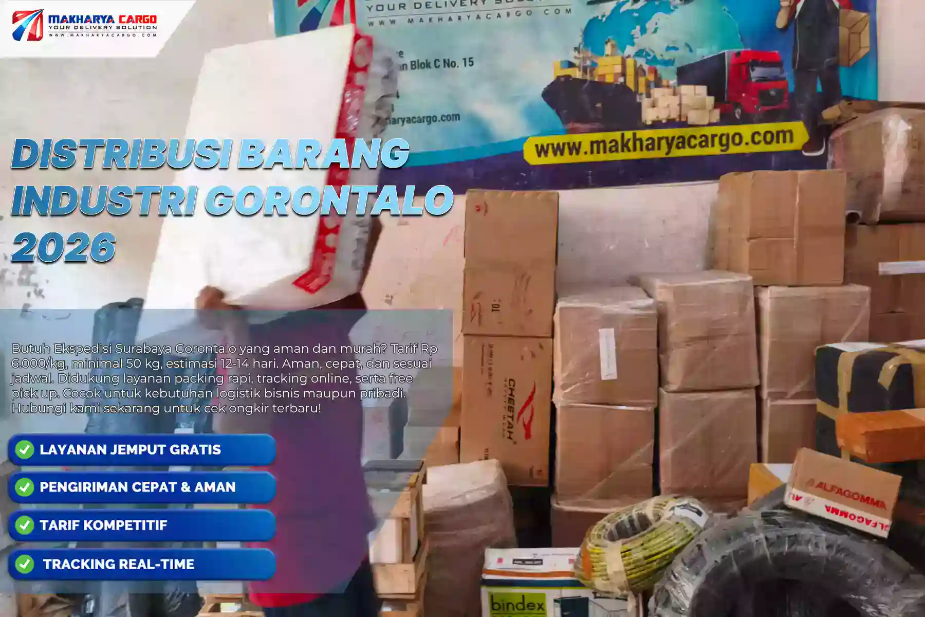 Distribusi Barang Industri Gorontalo