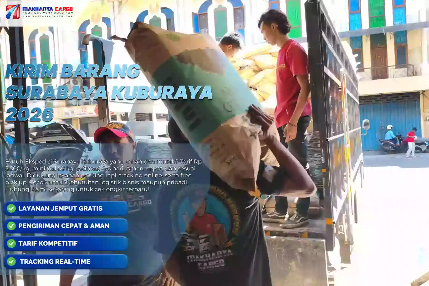 Kirim Barang Surabaya Kuburaya