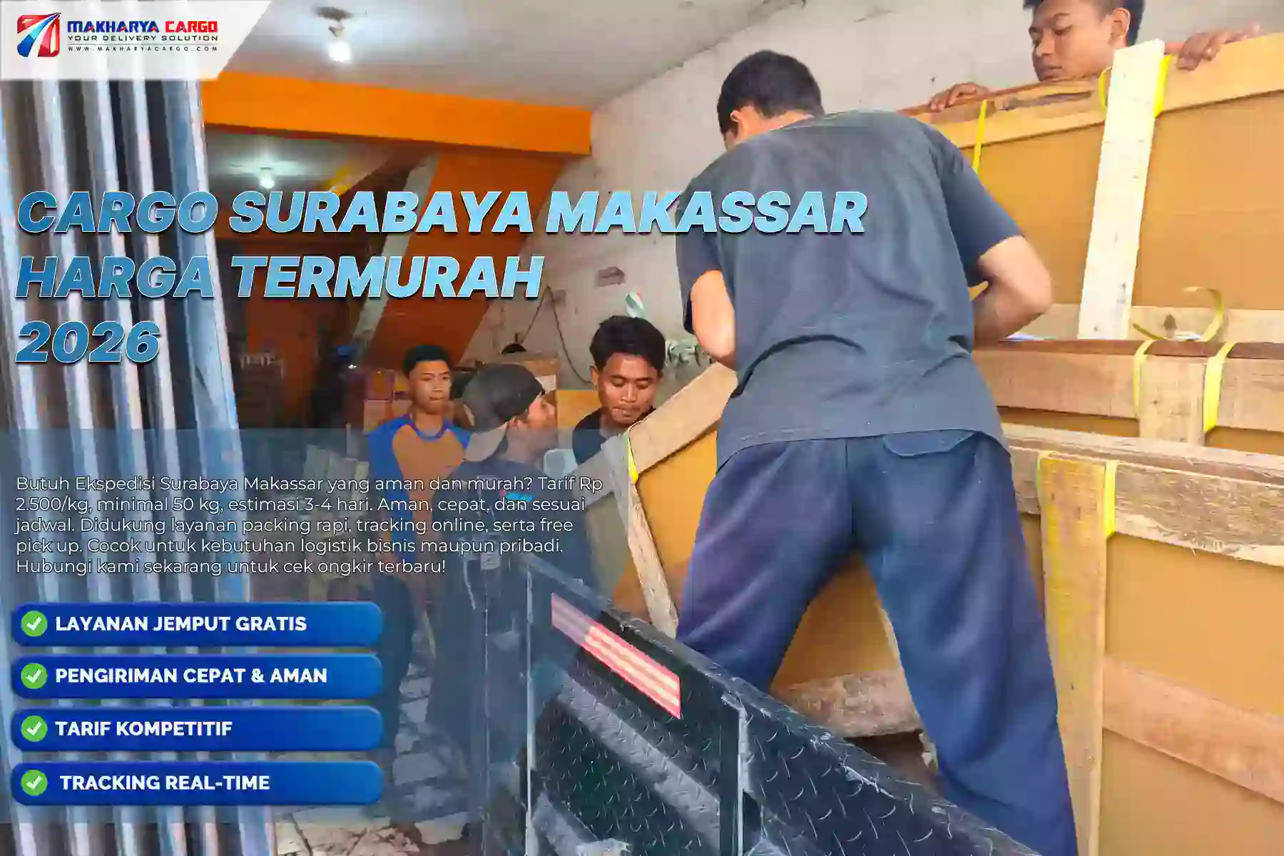Cargo Surabaya Makassar Harga Termurah 