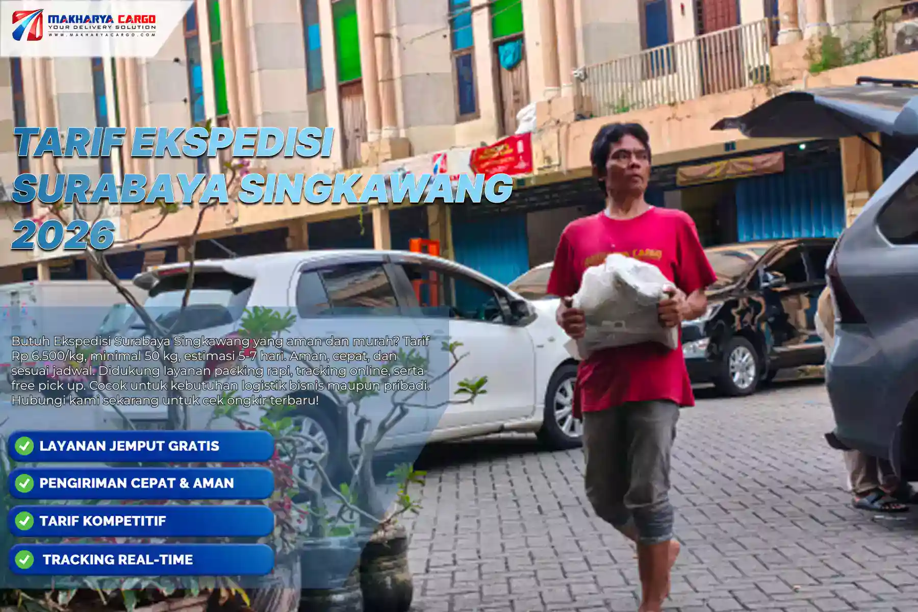 Tarif Ekspedisi Surabaya Singkawang