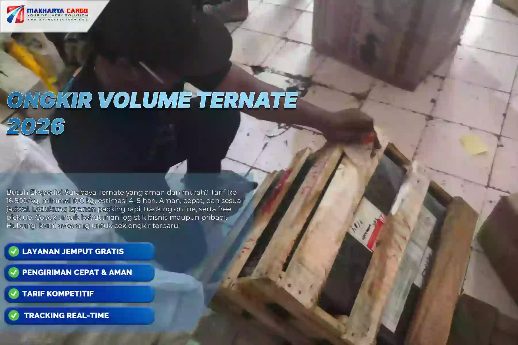 Ongkir Volume Ternate