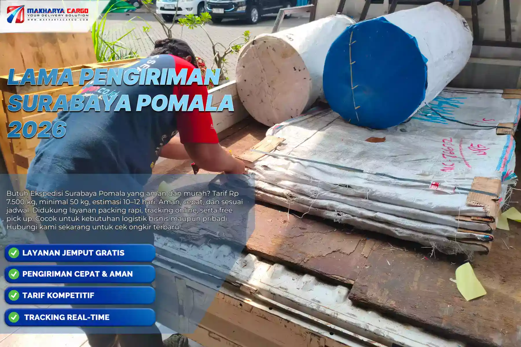 Lama Pengiriman Surabaya Pomala