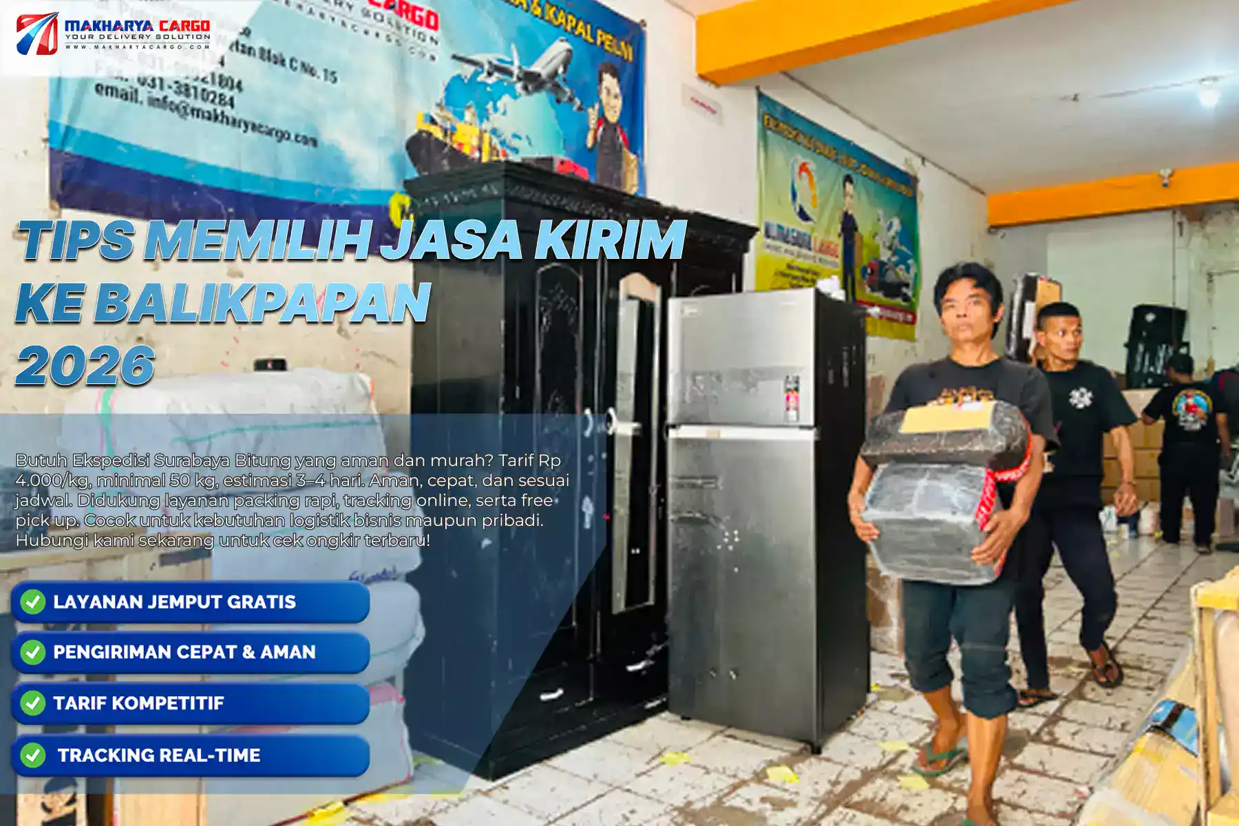 Tips Memilih Jasa Kirim Surabaya ke Balikpapan