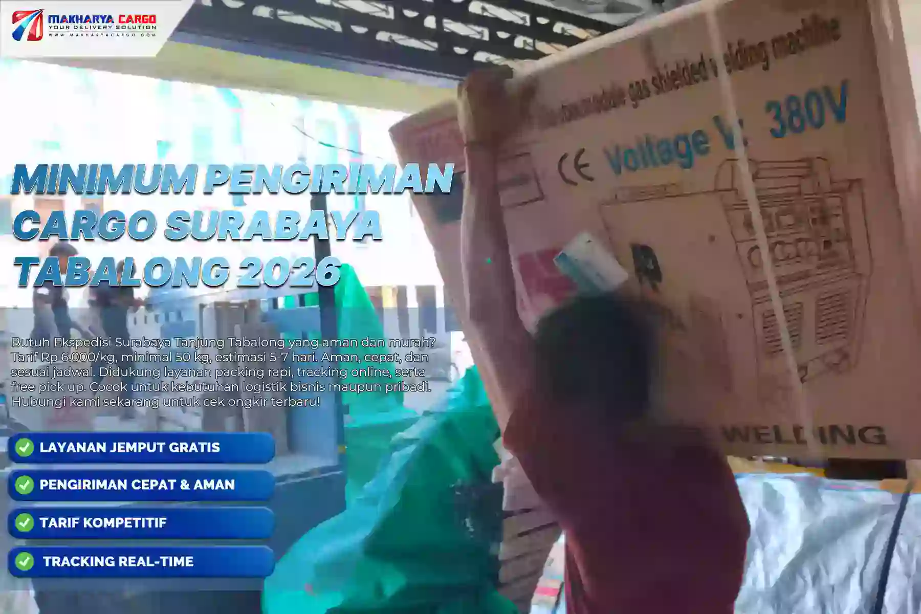 Minimum Pengiriman Cargo Surabaya Tabalong