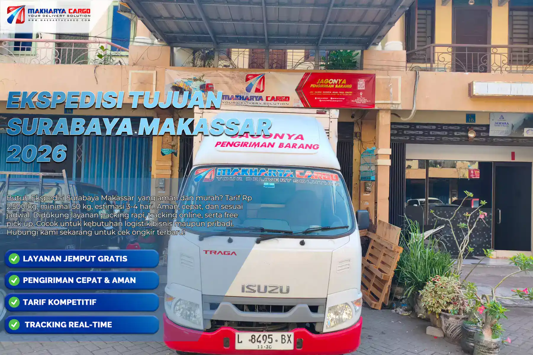 EKSPEDISI TUJUAN SURABAYA MAKASSAR