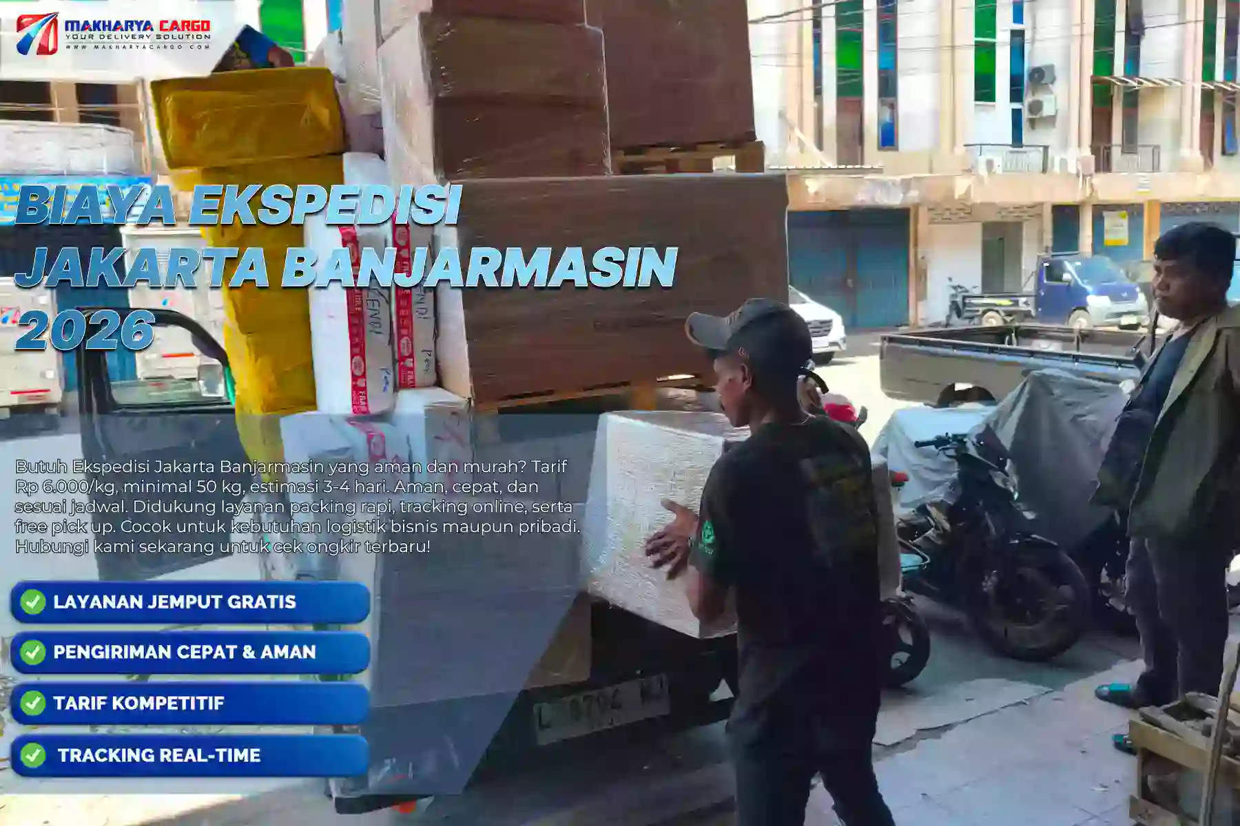Biaya Ekspedisi Jakarta Banjarmasin