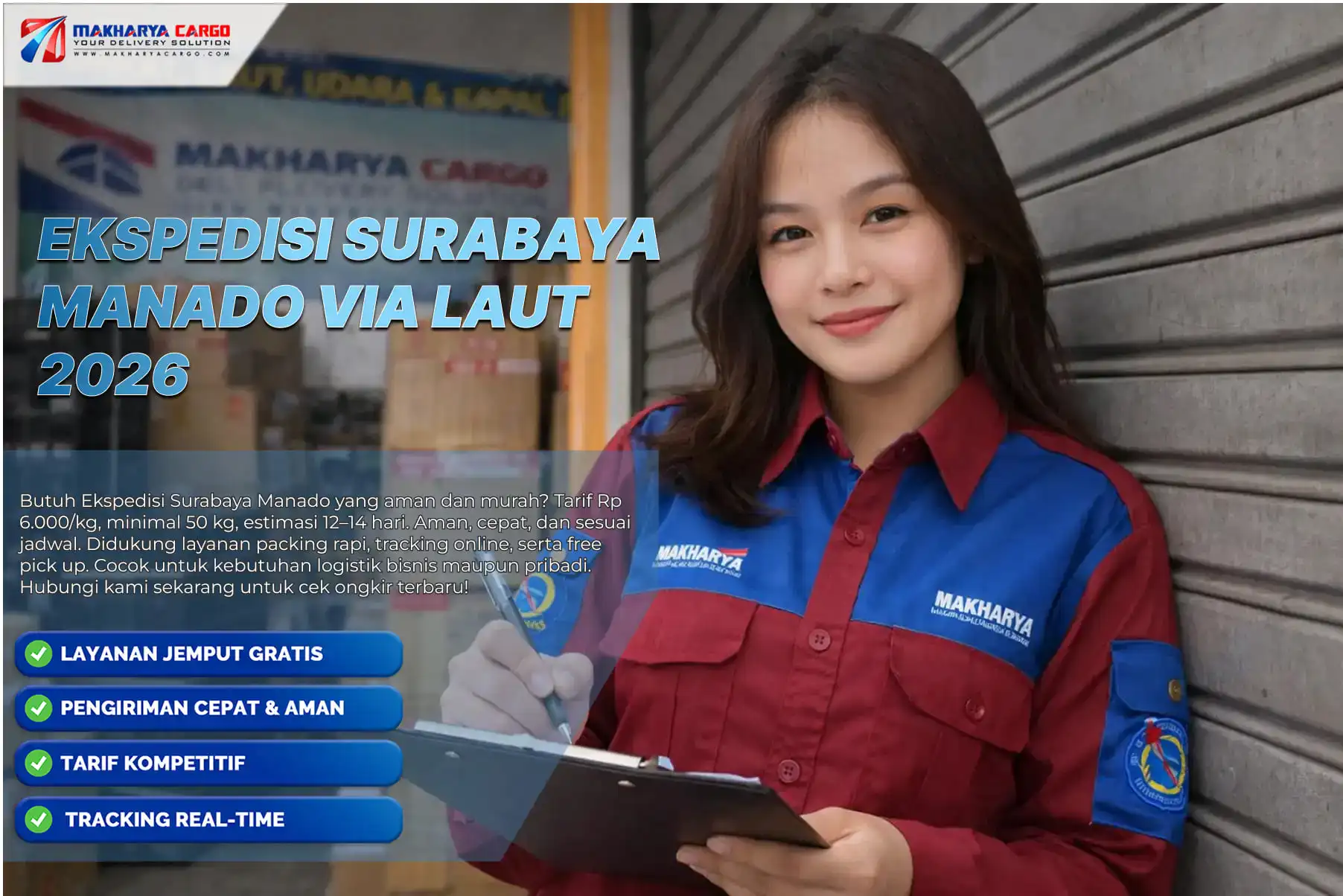 Ekspedisi Surabaya Manado via Laut
