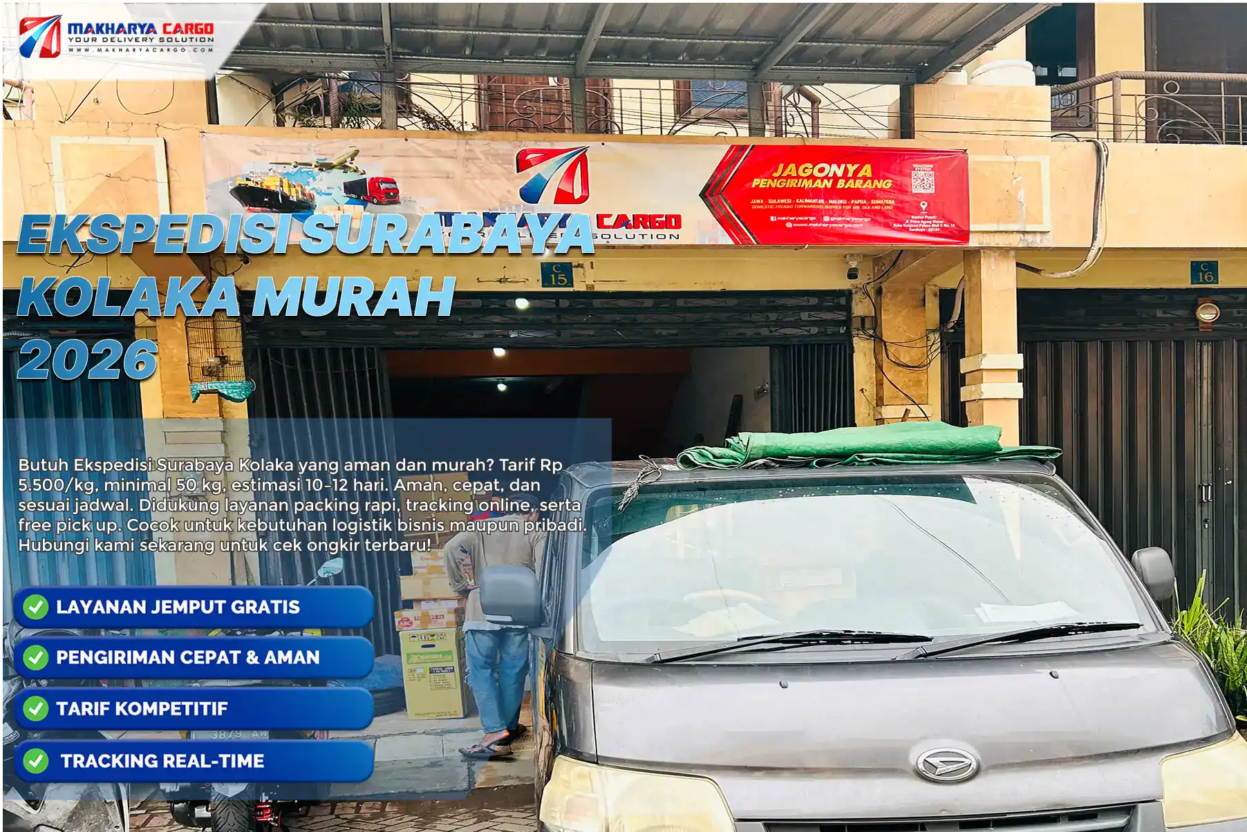 ekspedisi surabaya kolaka murah aman dan terpercaya