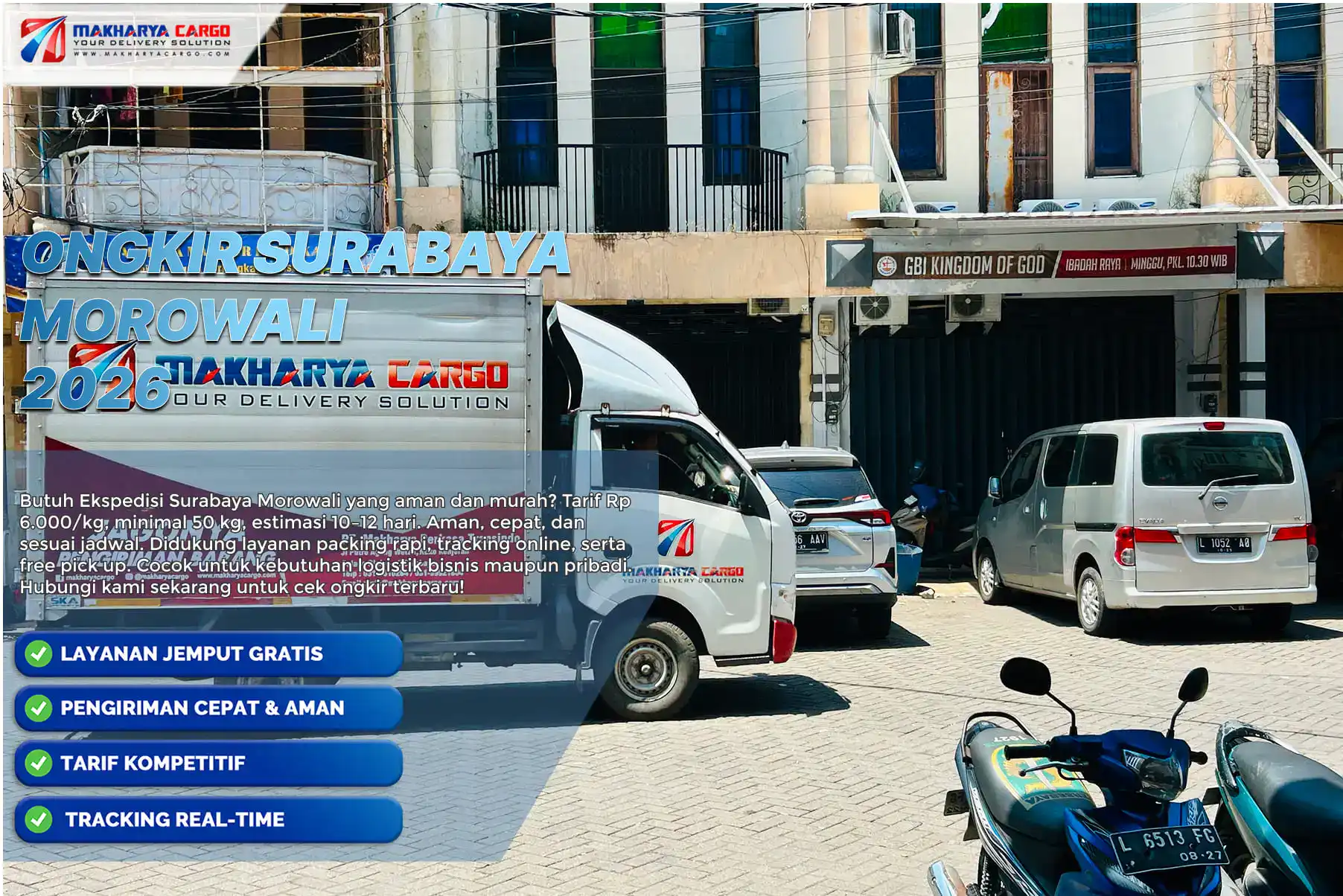 ongkir surabaya morowali berapa dengan sistem perhitungan cargo laut