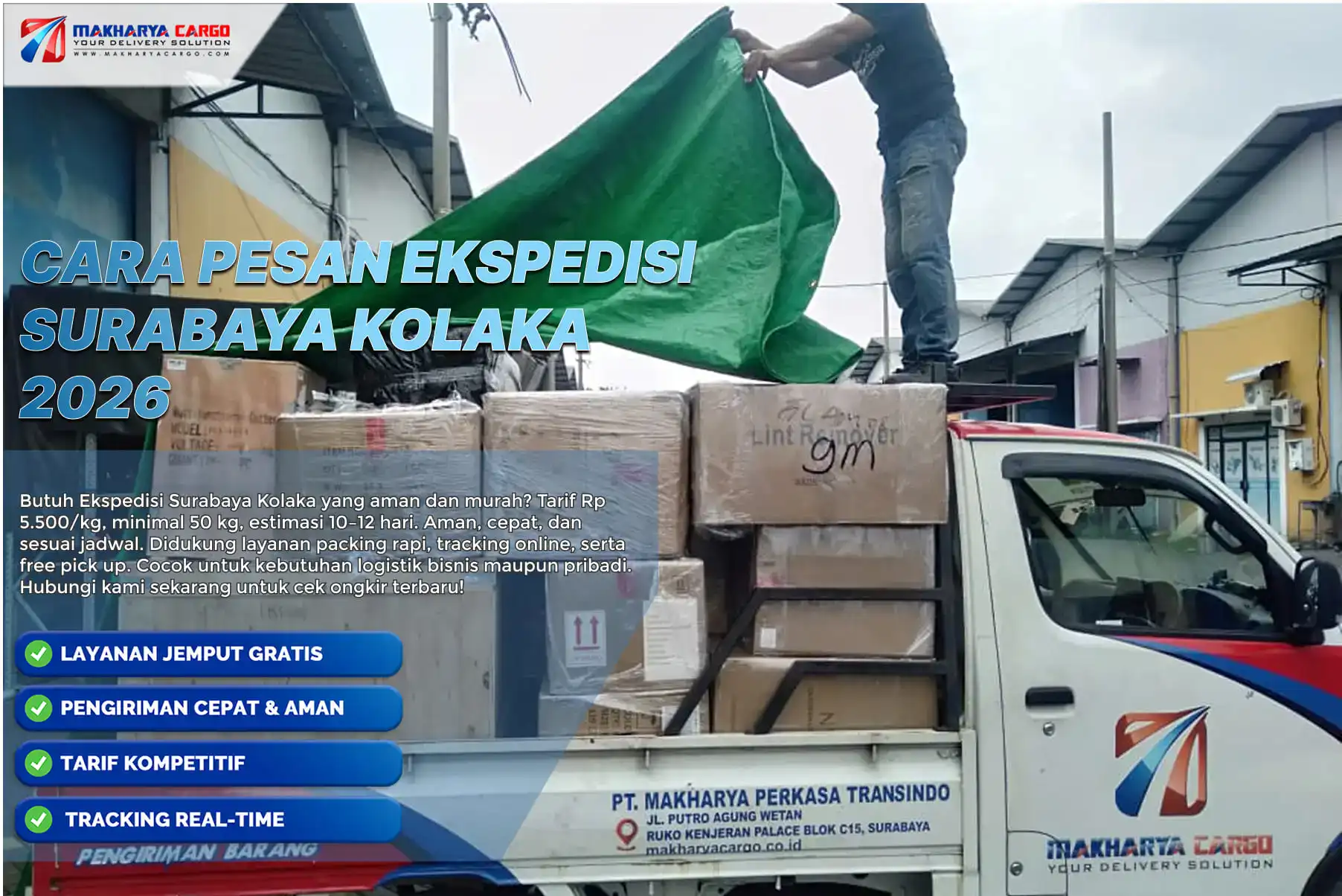 cara pesan ekspedisi surabaya kolaka untuk pemula 