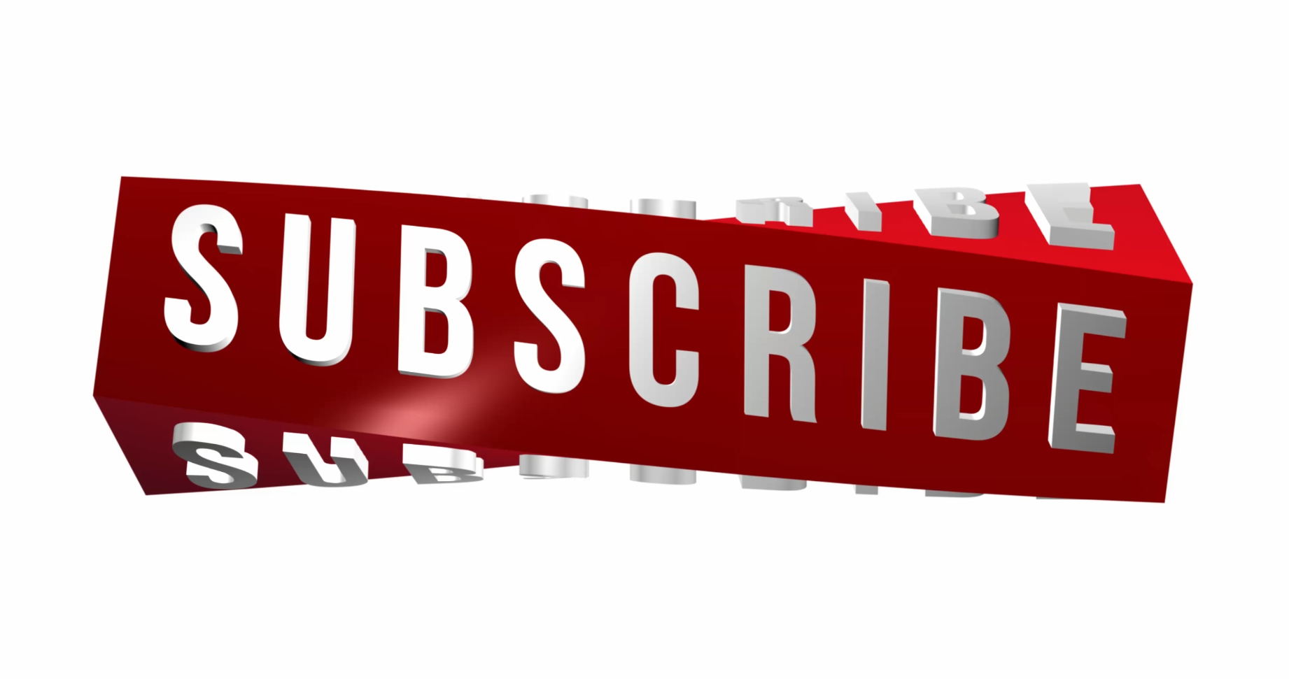 download free 4k 3d subscribe animation