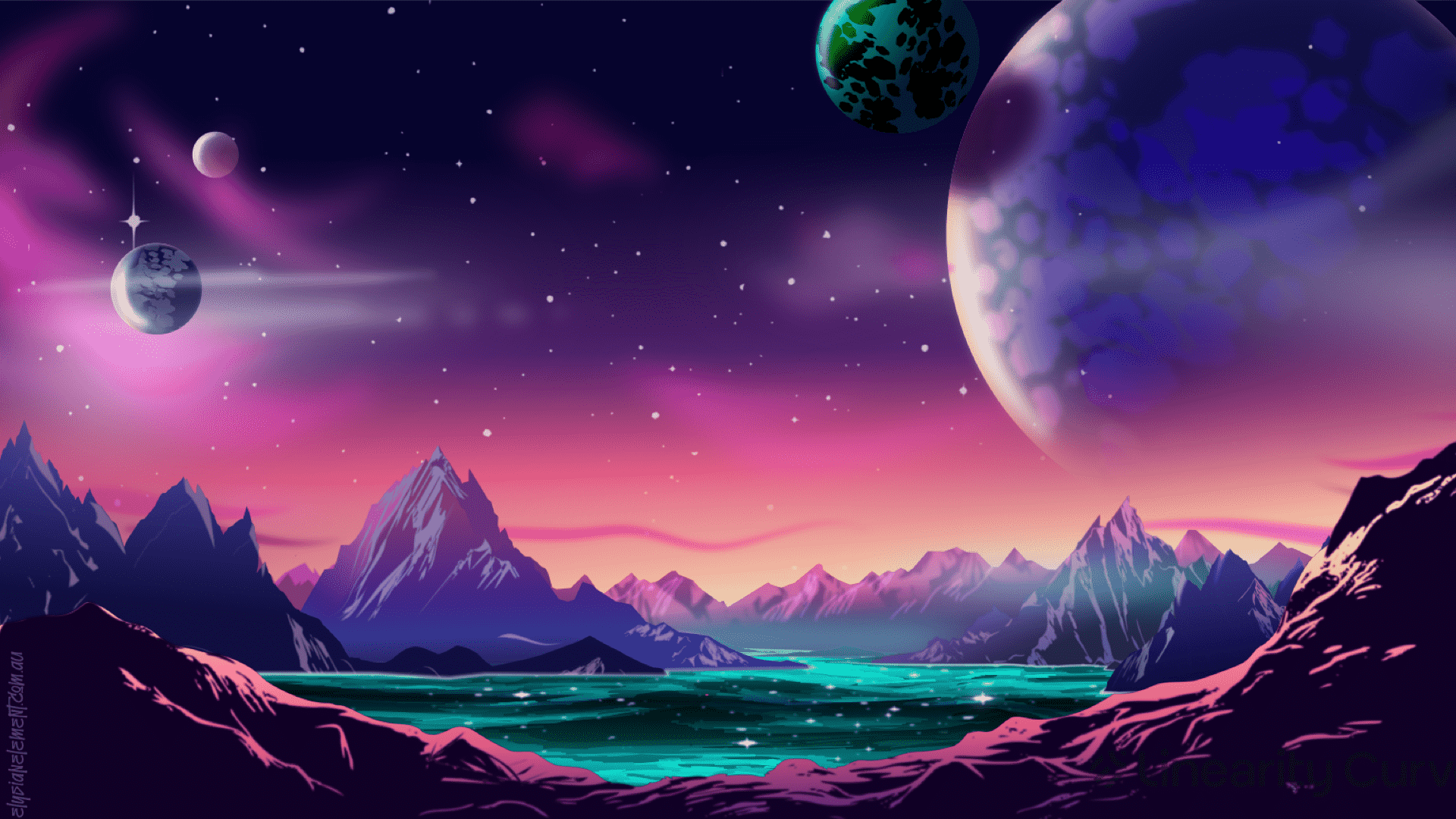Featured img Fantasy Vector Landscape