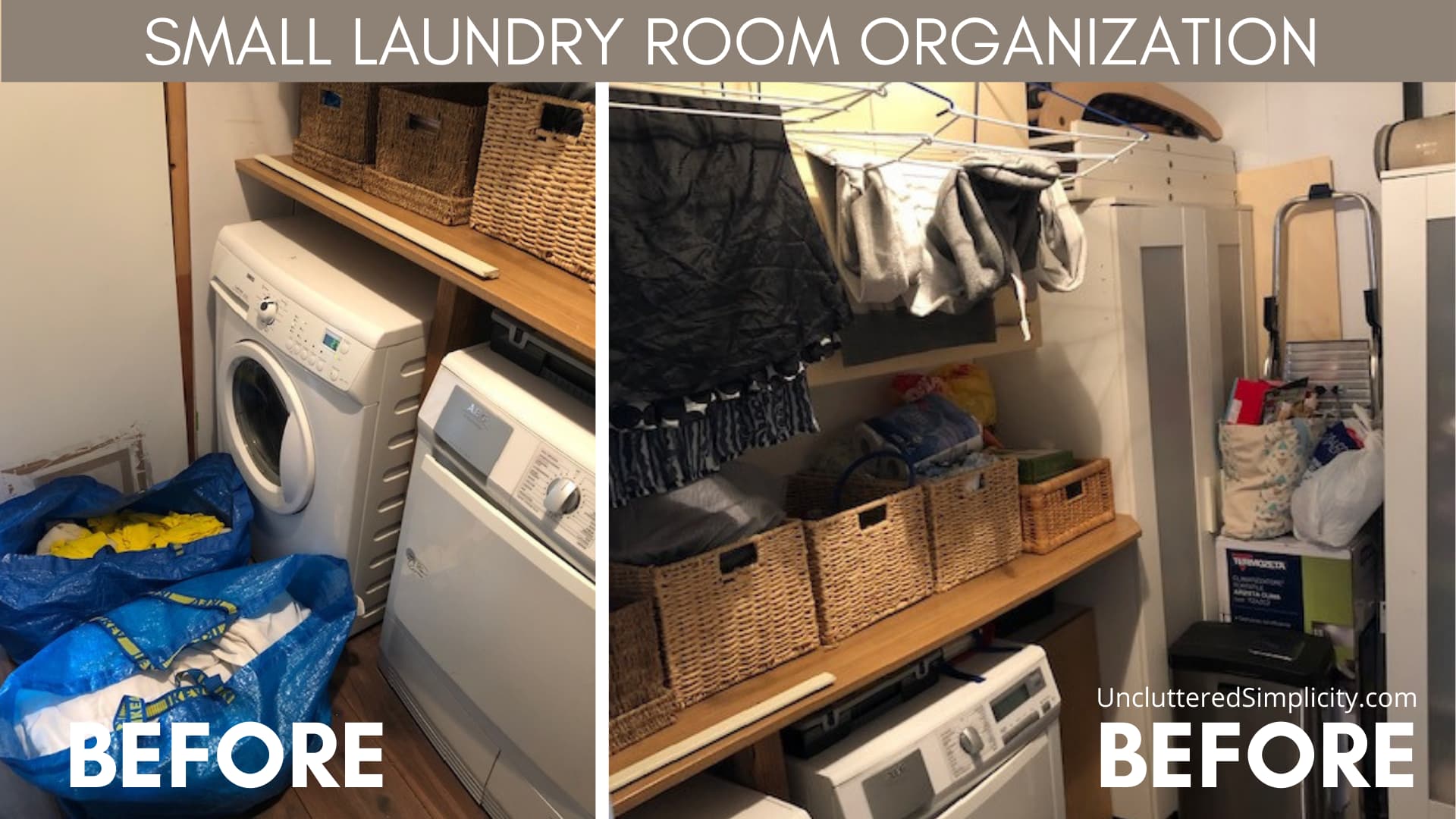 Useful Small Laundry Room Organization Ideas • Craving Some Creativity